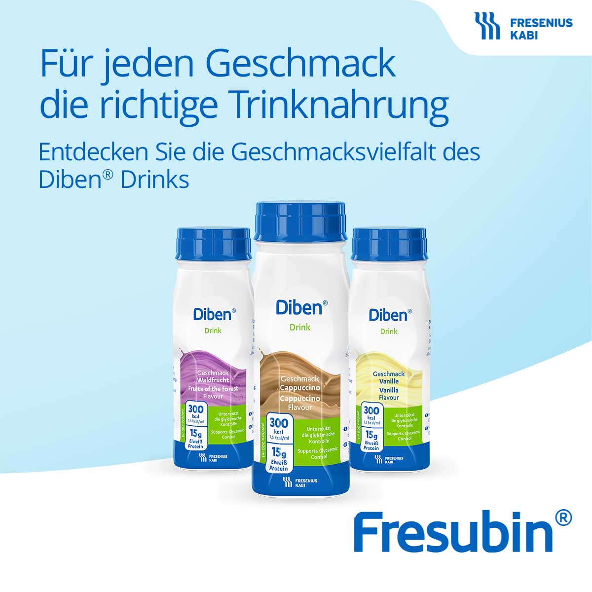 DIBEN DRINK Vanille 1.5 kcal/ml Trinkflasche