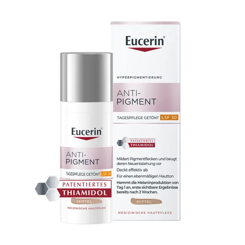 EUCERIN Anti-Pigment Tag getönt mittel LSF 30