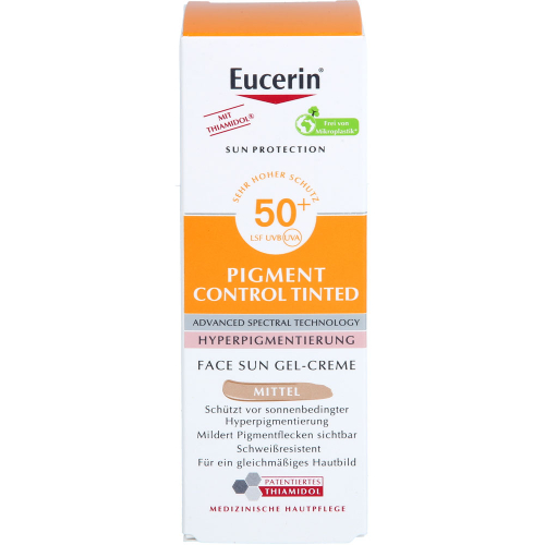 EUCERIN Sun Fluid Pigment Control mittel LSF 50+