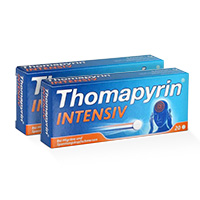 Thomapyrin® INTENSIV bei Migräne & Kopfschmerz Doppelpackung 