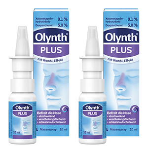 OLYNTH Plus 0,1%/5% für Erw.Nasenspray o.K. Doppelpackung 