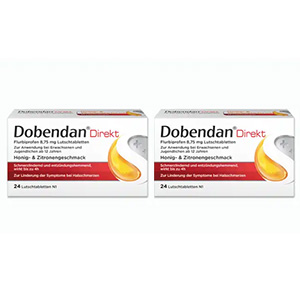 DOBENDAN Direkt Flurbiprofen 8,75 mg Lutschtabl. Set 