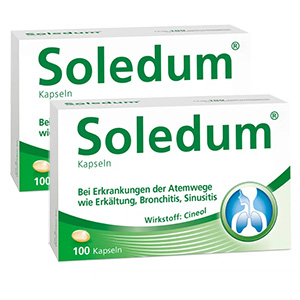 SOLEDUM 100 mg magensaftresistente Kapseln Doppelpackung 