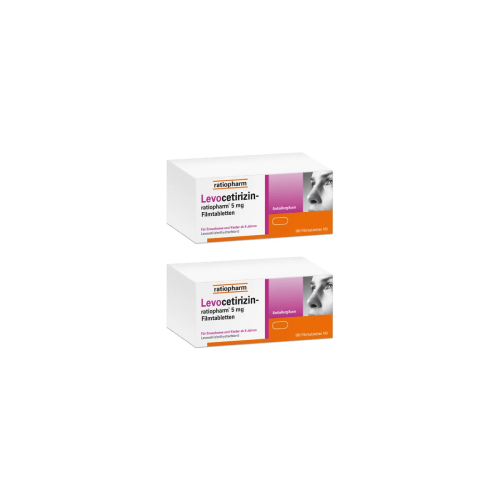 LEVOCETIRIZIN-ratiopharm 5 mg Filmtabletten Set 