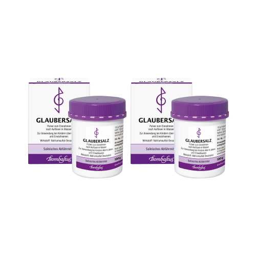 GLAUBERSALZ Natriumsulfat Pulver Doppelpackung 