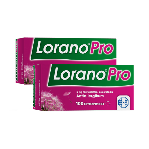 Lorano Pro 5 mg Allergietabletten Doppelpackung
