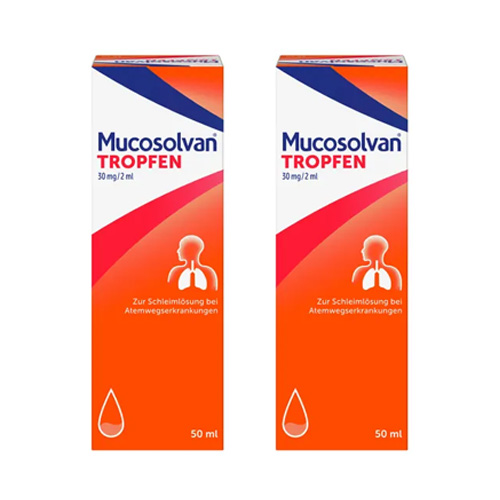 MUCOSOLVAN Tropfen 30 mg/2 ml Doppelpackung 