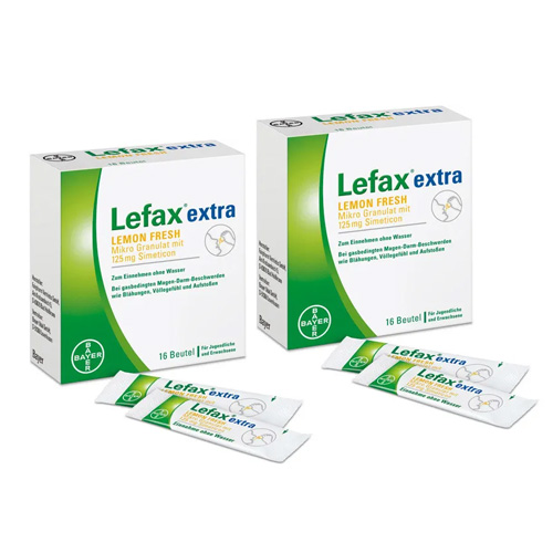 LEFAX extra Lemon Fresh Mikro Granulat Doppelpackung 