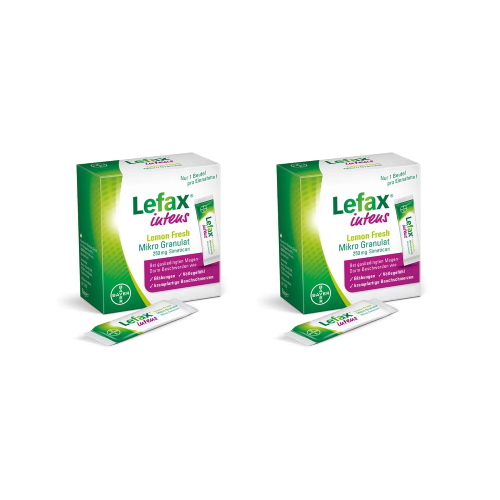 LEFAX intens Lemon Fresh Mikro Granulat 250 mg Simeticon 