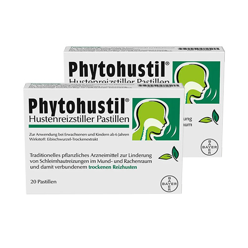 PHYTOHUSTIL Hustenreizstiller Pastillen Doppelpackung 