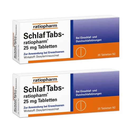 SCHLAF TABS-ratiopharm 25 mg Tabletten 