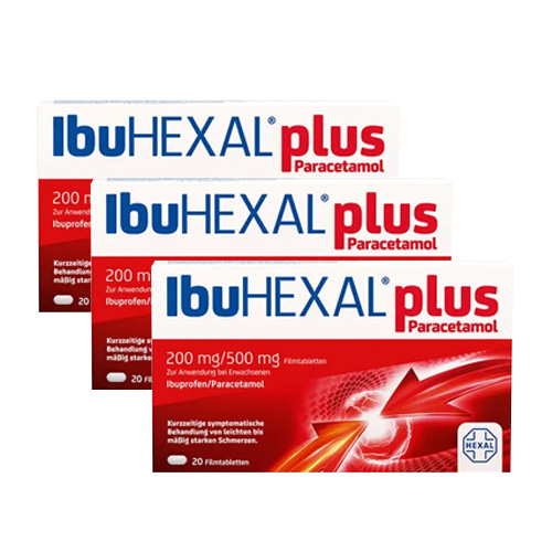 IBUHEXAL plus Paracetamol 200 mg/500 mg Filmtabl. 