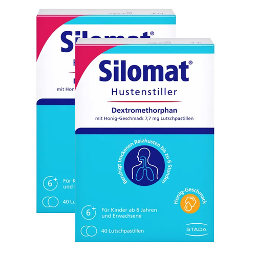 SILOMAT Hustenstiller DMP m.Honig-Geschm.7,7mg LUP Set 