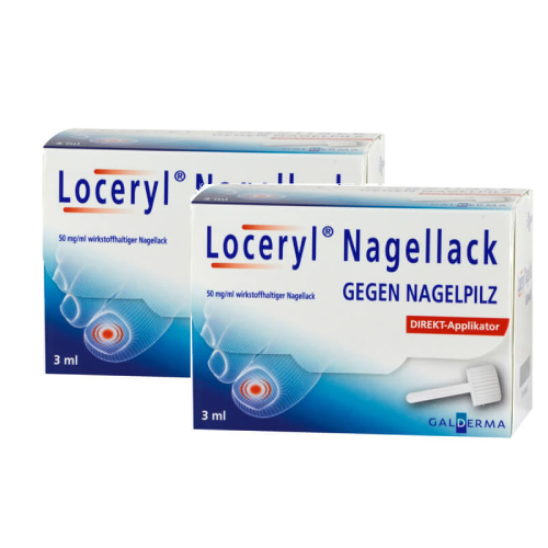 LOCERYL Nagellack gegen Nagelpilz DIREKT-Applikat. Set 