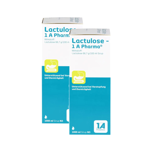 LACTULOSE-1A Pharma Sirup Doppelpackung 