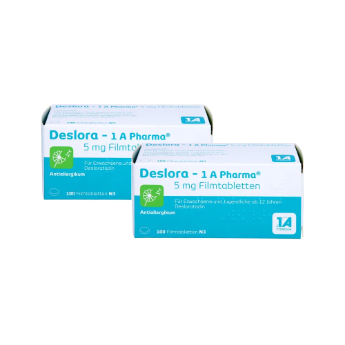 DESLORA-1A Pharma 5 mg Filmtabletten Doppelpackung 