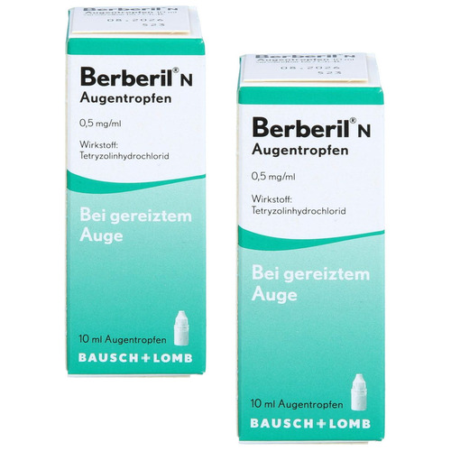 BERBERIL N Augentropfen Doppelpackung