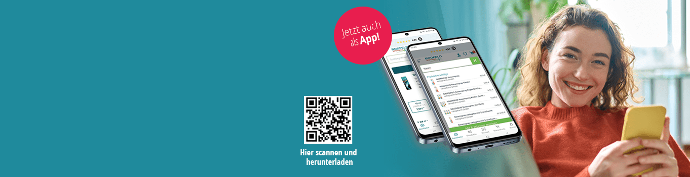 Entdecken Sie die brandneue App der Bodfeld Apotheke!