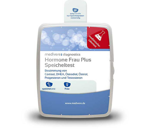 HORMONE Frau plus Speicheltest