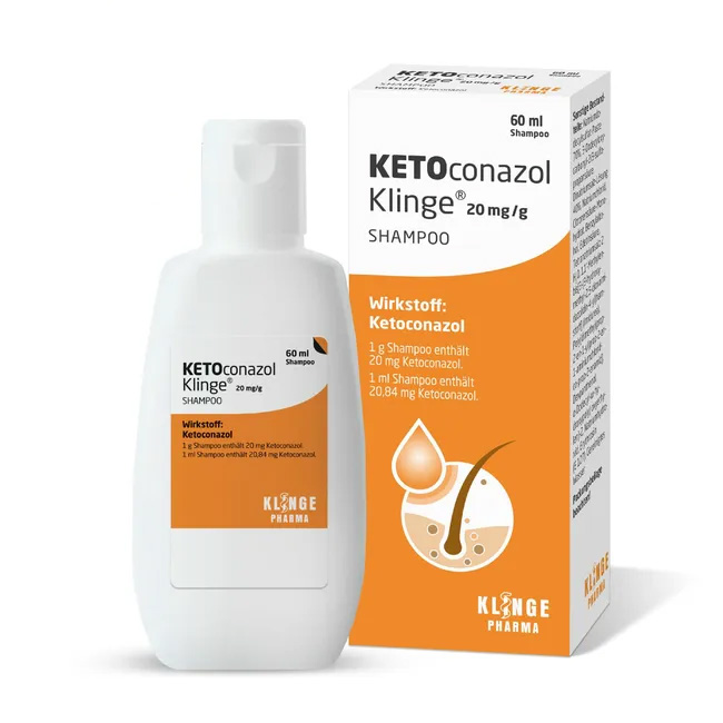 KETOCONAZOL Klinge 20 mg/g Shampoo