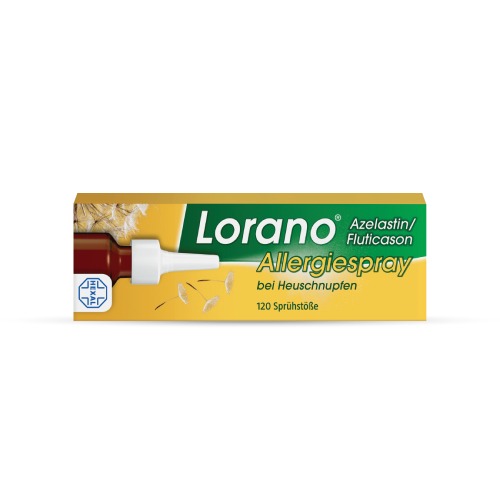 Lorano® Azelastin/Fluticason Allergiespray bei Heuschnupfen