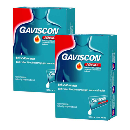 GAVISCON Advance Pfefferminz Doppelpack