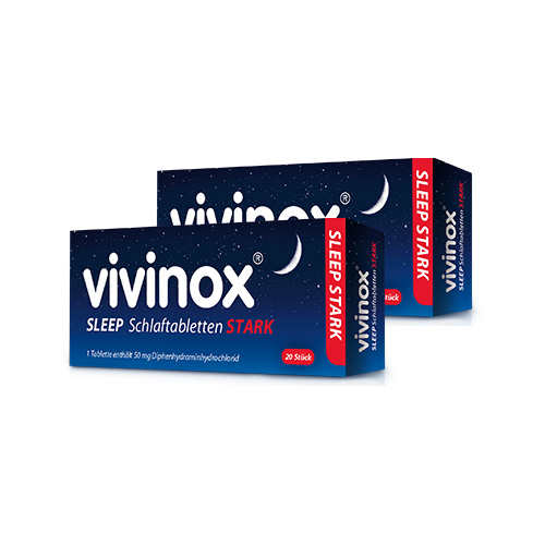 VIVINOX Sleep Schlaftabletten stark Doppelpackung 