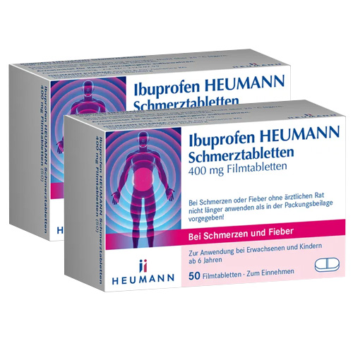 IBUPROFEN Heumann Schmerztabletten 400 mg 
